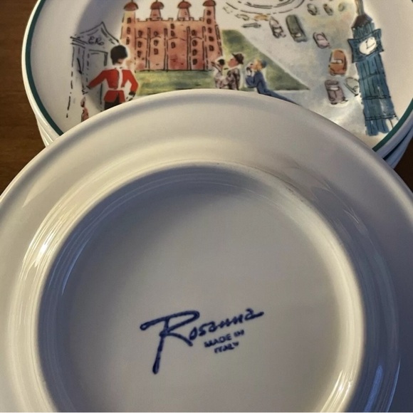 Rosanna Vintage Rare London Scene Vintage Plate - Picture 2 of 5